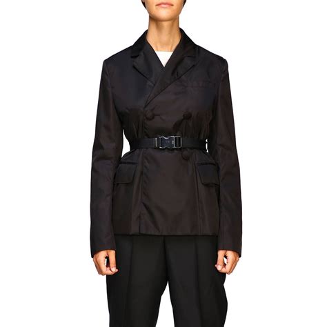 cheap prada jacket|Prada women's double breasted jackets.